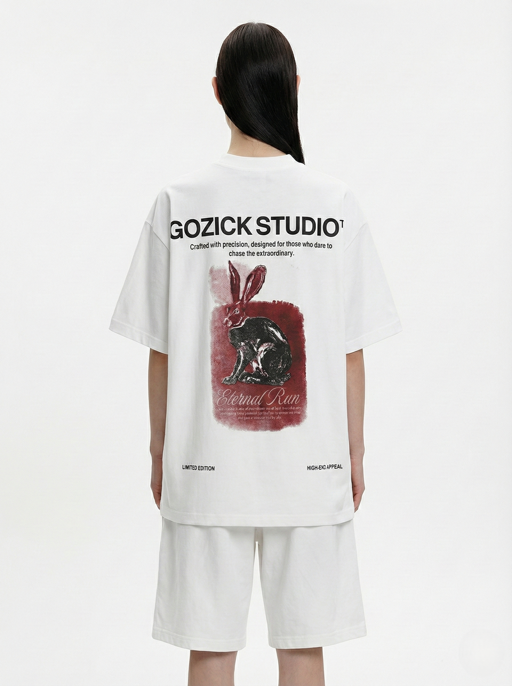 GOZICK STUDIO™ Eternal Run Pima Tee