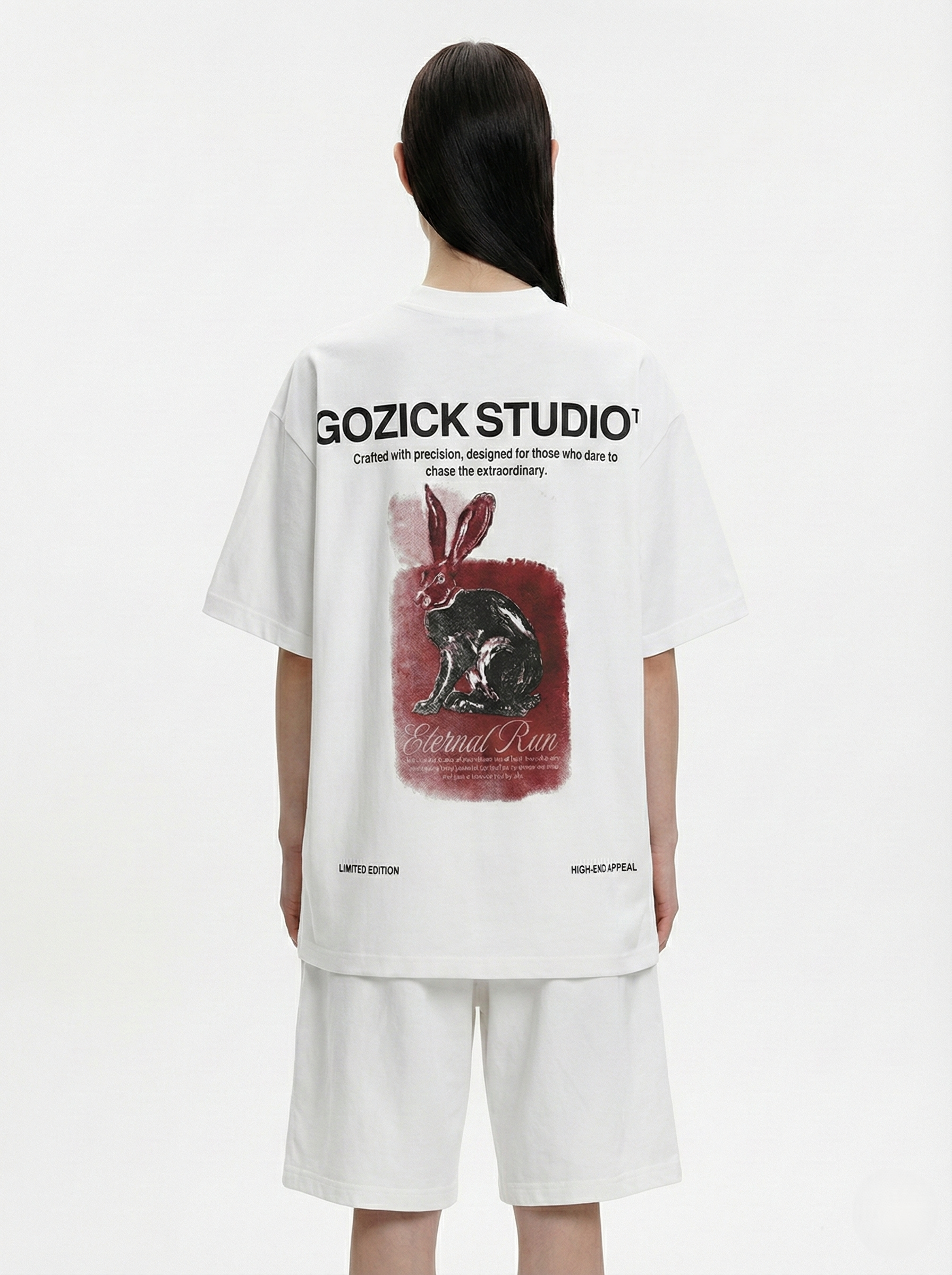 GOZICK STUDIO™ Eternal Run Pima Tee