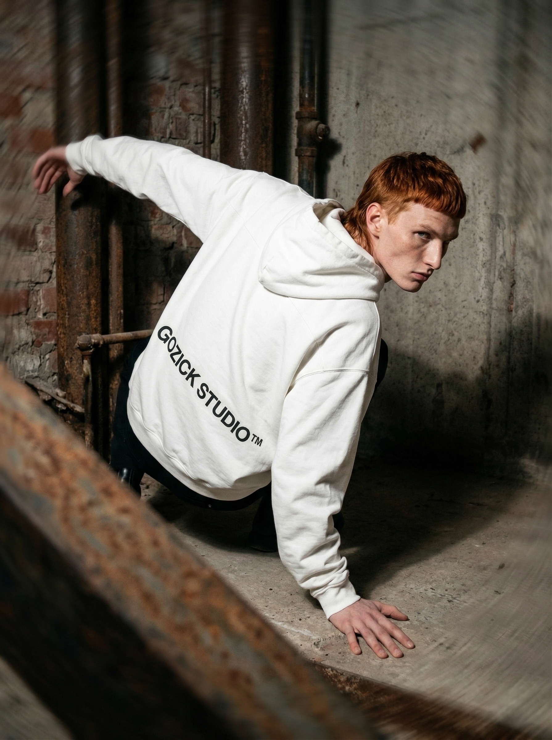 GOZICK STUDIO™ Eternal Run Oversize Hoodie